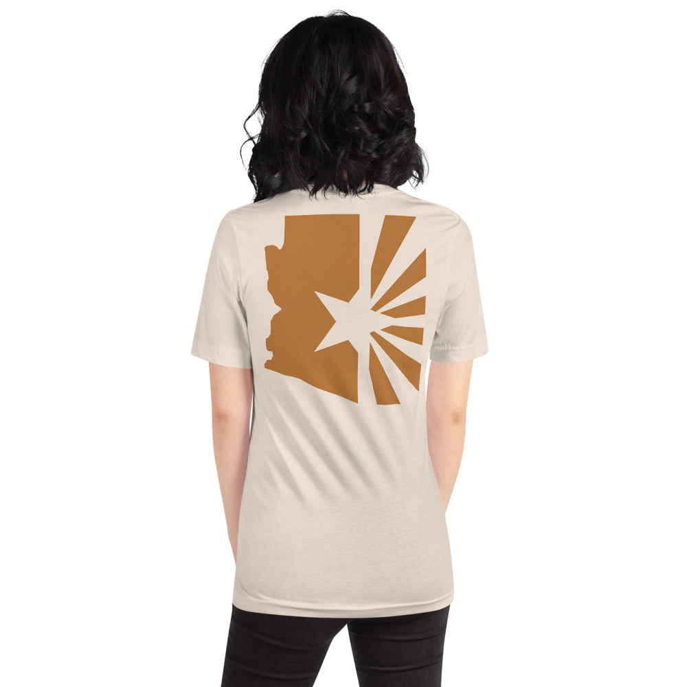 Women's State Series "Copper Flag" Tee (Back)