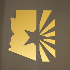 Arizona State Flag Vinyl Decal